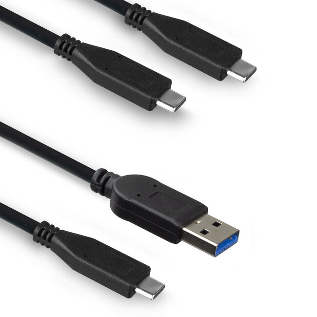 ACT HDD-Gehäuse für 2,5'' SATA HDD/SSD - USB 3.1 (10 Gbps) - Kunststoff, werkzeuglos / schwarz
