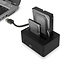 ACT Dual-Bay Dockingstation für 2,5'' & 3,5'' SATA HDD/SSD - USB 3.0 (5 Gbps) / Schwarz