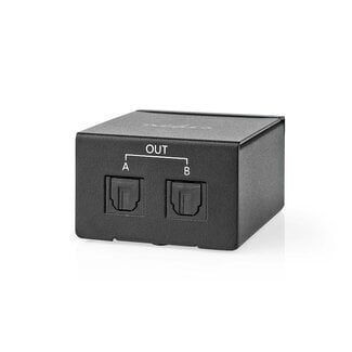 Nedis Nedis Digitaler Optischer Toslink Audio-Splitter 1 Eingang - 2 Ausgänge