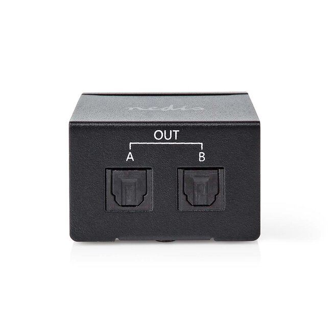 Nedis Digitaler Optischer Toslink Audio-Splitter 1 Eingang - 2 Ausgänge