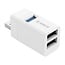 Orico Mini USB-Hub 3 Ports - USB2.0/3.0 - Bus-powered / Weiß