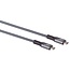 Premium USB-C-auf-USB-C Kabel - USB4 (bis 40 Gbit/s) - PD3.1 bis 240W - Video bis 8K 60Hz - Schwarz - 2 Meter