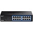 TRENDnet TEG-S17D 16-Port Gigabit Ethernet Switch - 10/19 Zoll (1HE) / Schwarz