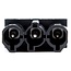 Bachmann Stromkabel Installationsstecker - Wieland GST18® - GST18® / Schwarz - 1,5 m