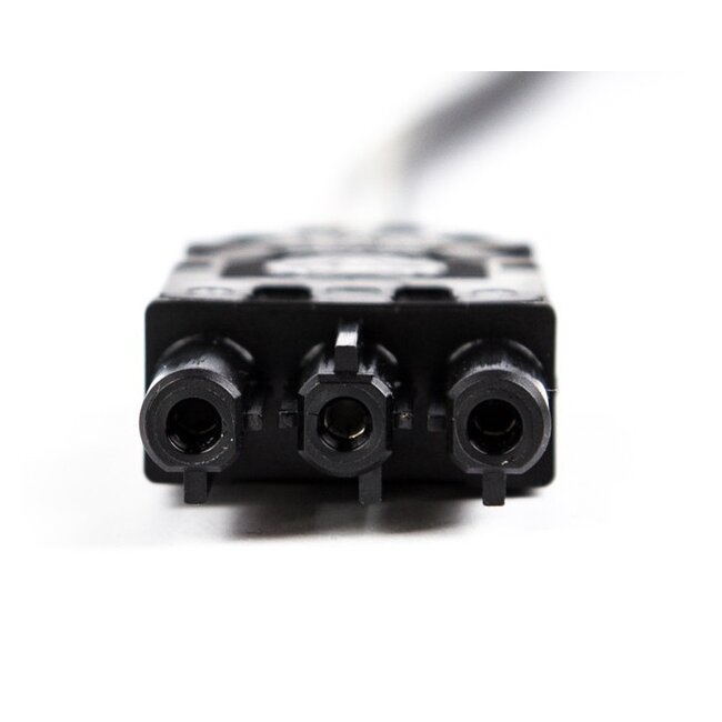 Schroff Installationsstecker Stromkabel - Wieland GST18® - offen / schwarz - 1 Meter