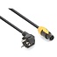 PD Connex Powerconnector TR IP65 - CEE 7/7 Stromkabel - 1,5 Meter