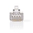 Nedis RJ45 STP Crimpstecker für flexible CAT6 Netzwerkkabel - 10 Stück