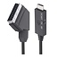 Scart (m) zu HDMI (m) Konverterkabel / Schwarz - 1 Meter