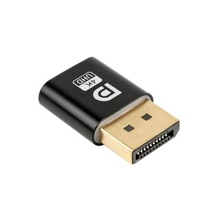 Dolphix DisplayPort Dummy-Stecker - DP 1.2 (4K 60Hz)