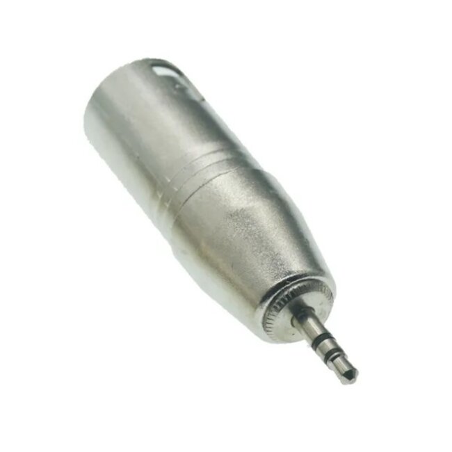 XLR (m) auf 3,5mm Stereo-Klinke (m) Audioadapter