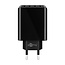 Goobay USB Heimladegerät 4 Ports - Smart IC - 6A / Schwarz