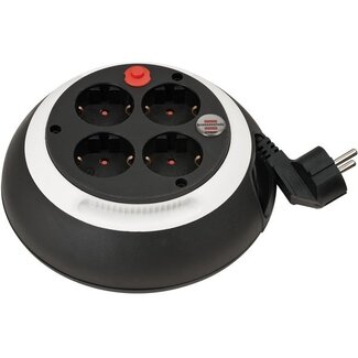 Brennenstuhl Brennenstuhl Comfort-Line Kabelbox 4-fach schwarz/weiß - 3 Meter