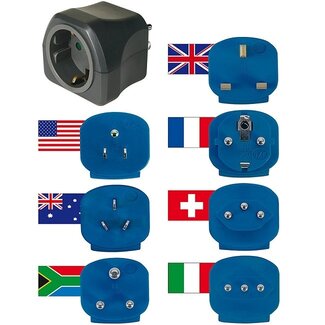 Brennenstuhl Brennenstuhl Reiseadapter Set Europa > Welt