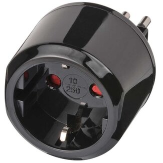 Brennenstuhl Reiseadapter Europa auf Italien mit Erdung