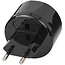 Brennenstuhl Reiseadapter USA & Japan (Typ A) auf Europa (ungeschützt) schwarz