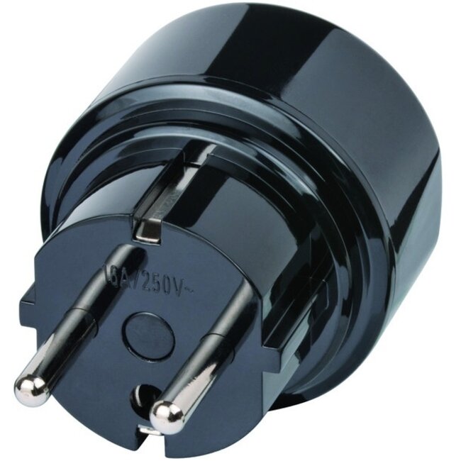 Brennenstuhl Reiseadapter USA & Japan (Typ B) auf Europa (geerdet) schwarz