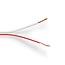 Nedis Lautsprecherkabel (CU Kupfer) - 2x 1,50mm² / Weiß - 1 Meter