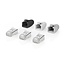 Nedis RJ45 STP Crimp-Stecker für CAT6a Netzwerkkabel (fest/flexibel) - 10 Stück inkl. Hülsen