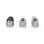 Nedis RJ45 STP Crimp-Stecker für CAT6a Netzwerkkabel (fest/flexibel) - 10 Stück inkl. Hülsen