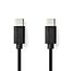 Nedis USB-C auf USB-C Kabel - USB 2.0 - PD 60W - Schwarz - 1 Meter