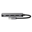 Nedis USB-Hub 4 Ports USB2.0/3.0 Bus-powered Grau 0,10 m