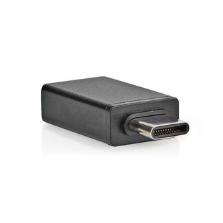 Nedis Nedis USB-C (m) auf USB-A (w) Adapter - kompakt - USB 3.0 / schwarz