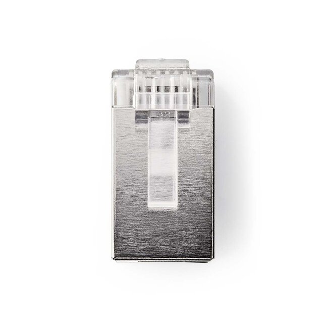 Nedis RJ45 STP Crimpstecker für CAT6 Netzwerkkabel (fest) - 10 Stück
