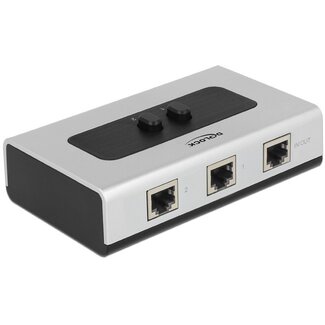 DeLOCK 2-Port Internet-Schalter