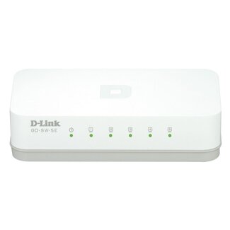 D-Link D-Link GO-SW-5E/E 5-Port Fast Ethernet Switch Weiß
