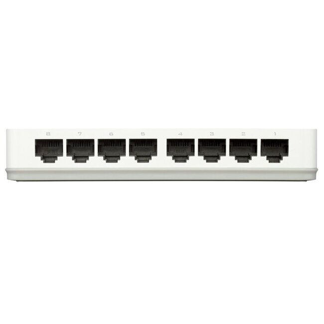D-Link GO-SW-8E/E 8-Port Fast Ethernet Switch Weiß
