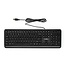 Nedis USB-Tastatur kabelgebunden mit 12 Multimediatasten - QWERTY (US) / Schwarz - 1,5 m