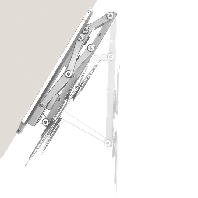 My Wall Premium Deckenhalterung für Bildschirme bis 37 Zoll / klappbar / weiß