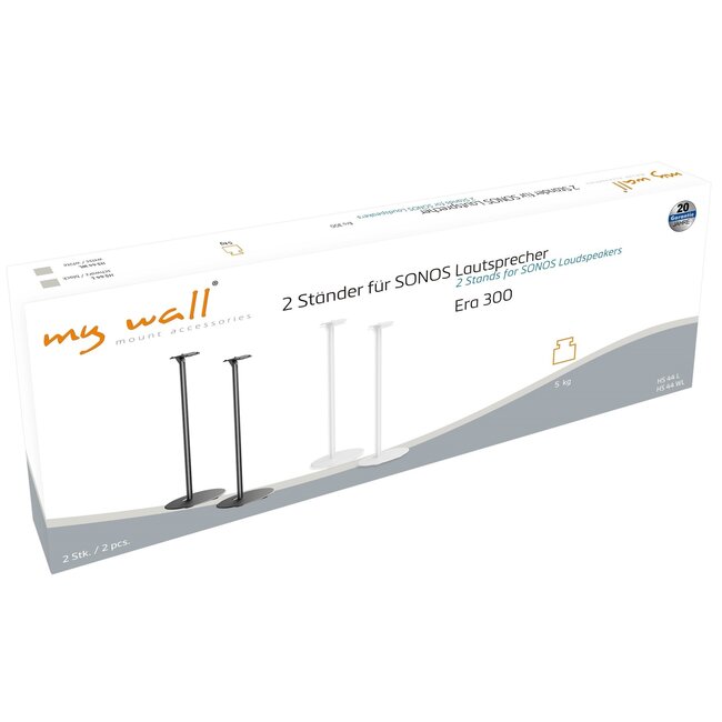 My Wall Stativ-Set für Sonos Era 300 - fest / weiß