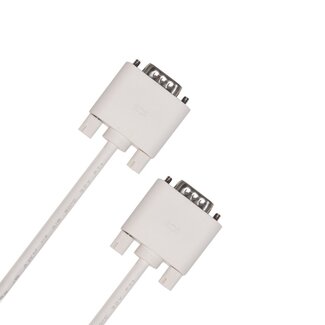 OKS VGA Monitor Kabel Weiß - 1,5 Meter