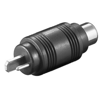 Goobay Lautsprecher Stecker auf RCA Buchse Adapter