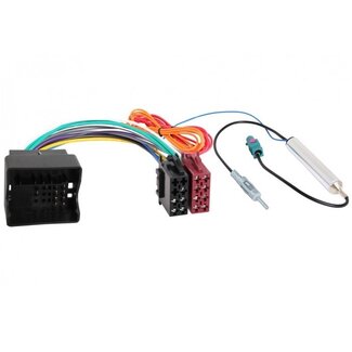 RTA Autoradio ISO Adapter für Audi, Opel, Seat, Skoda & VW mit Fakra/DIN