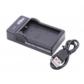 VHBW Kamera-Akku-Ladegerät kompatibel mit Nikon EN-EL9 Akku