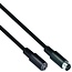 S-Video / S-VHS Verlängerungskabel schwarz 1,8 m