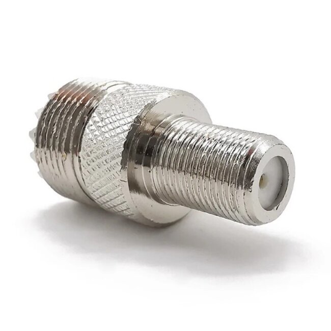 UHF (m) - F (m) Adapter - 50 Ohm