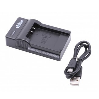 VHBW Kamera-Akku-Ladegerät kompatibel mit Olympus Li-70B Akku