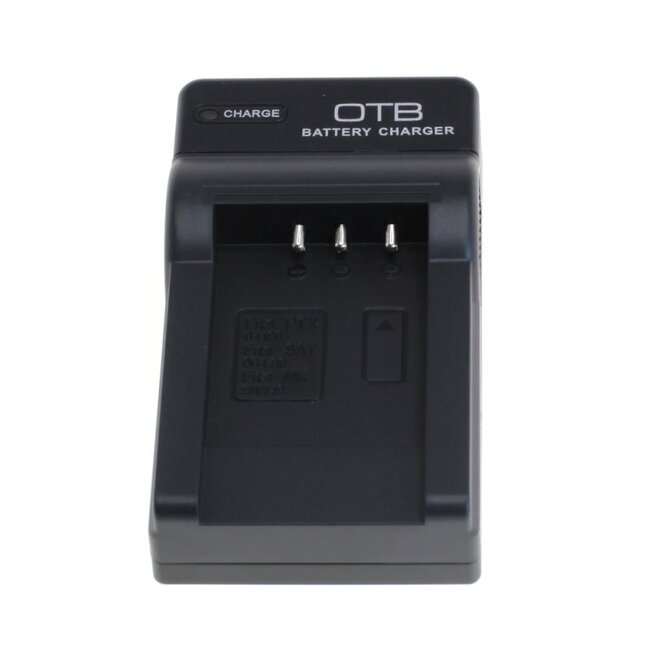 Akku-Ladegerät kompatibel mit Panasonic VW-VBX070, Pentax D-Li88, Sanyo DB-L80 und Toshiba PX1686