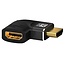 HDMI Adapter 90° Rechtswinklig - HDMI 2.1 (8K 60Hz + HDR) Schwarz