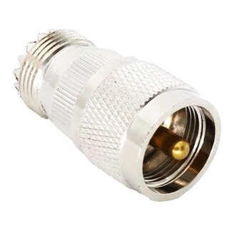 Universal UHF Stecker auf UHF Buchse Adapter - 50 Ohm