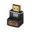 HDMI Adapter - 90° Winkel nach unten - HDMI 2.1 (8K 60Hz + HDR) / Schwarz