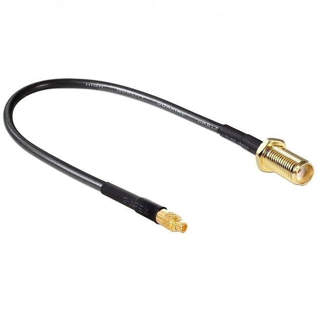 MMCX (m) - SMA (w) Kabel - RG174 - 50 Ohm - 0,20 m