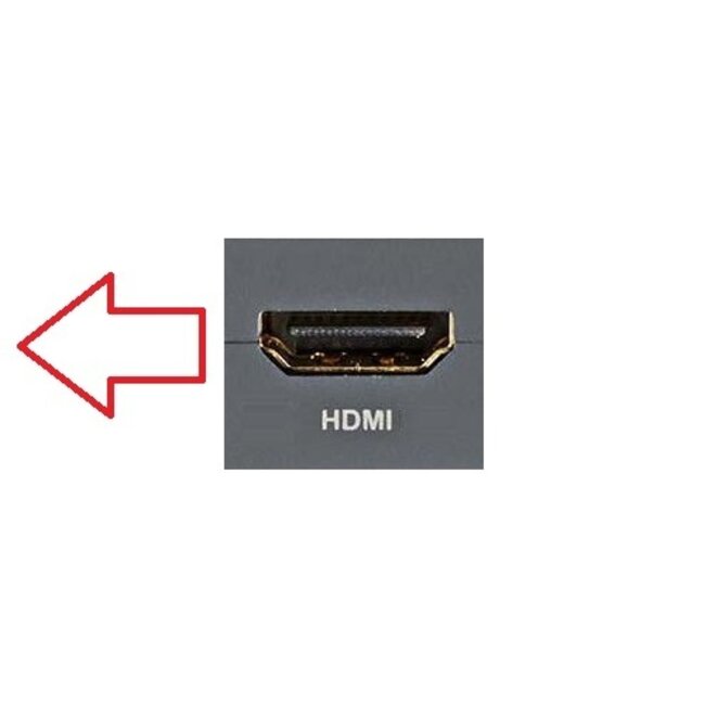 HDMI-Kabel 90° Winkelstecker (links/links) HDMI 2.0 4K60Hz HDR 1m