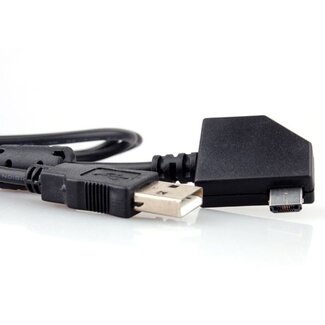 VHBW USB-Kabel kompatibel mit Nikon UC-E13 – 1 Meter