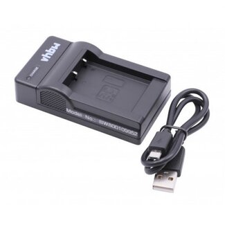 VHBW Kamera-Akku-Ladegerät kompatibel mit Fujifilm NP-85 und NP-170 Akkus
