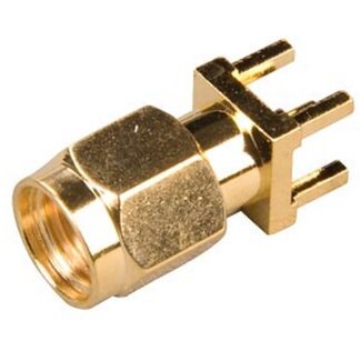 BKL RP-SMA (m) Stecker für Chassis-Montage