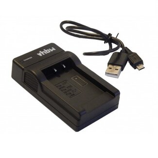 VHBW Kamera-Akku-Ladegerät kompatibel mit GoPro Hero3 und Hero3+ Akkus